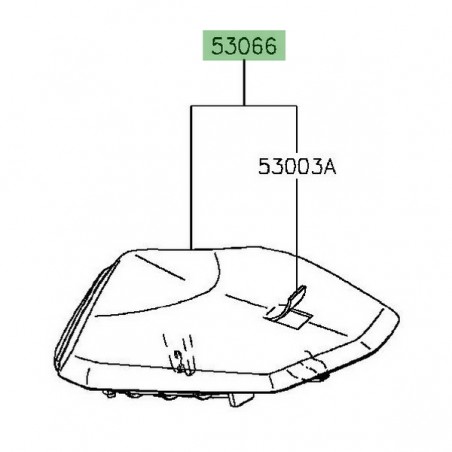 Selle passager Kawasaki Z800 (2013-2016) | Moto Shop 35