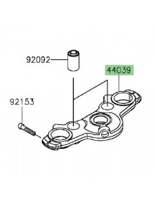 Té de fourche supérieur Kawasaki Er-6f (2012-2016)