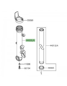 Fourreau de fourche Kawasaki Er-6f (2012-2016)