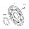 Joint de disque de frein avant Kawasaki Er-6f ABS (2012-2016) | Réf. 110610451