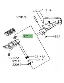 Rondelle 16X26X2.3 Kawasaki 922000043 | Moto Shop 35