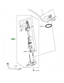 Pompe à essence Kawasaki 490400706 | Moto Shop 35