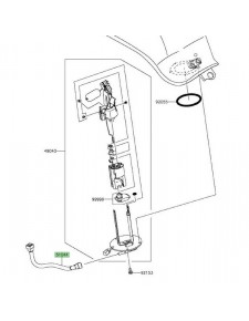 Durite d'essence Kawasaki 510440846 | Réf. Moto Shop 35