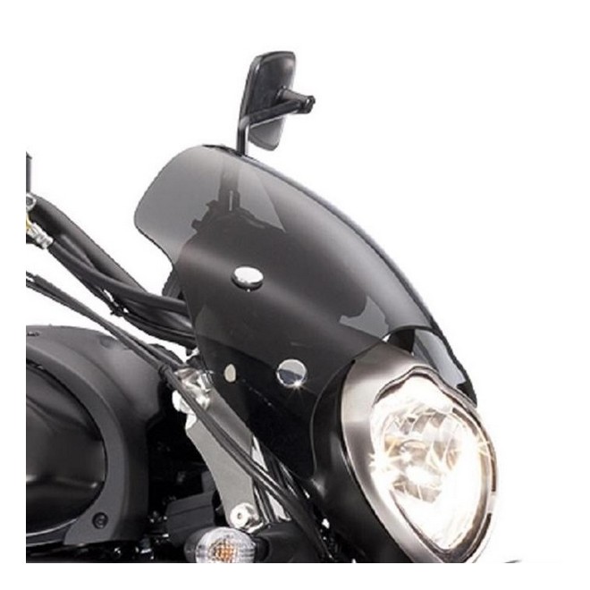 Bulle "Café" + support chromé Kawasaki Vulcan S (2015-2026) | Réf. 999940737