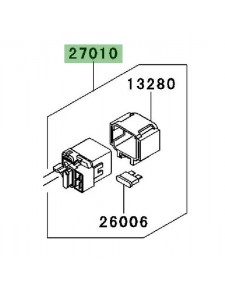 Relais de démarreur Kawasaki Versys 650 (2010) | Réf. 270100793