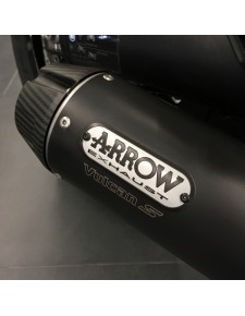 Ligne complète noir mat Arrow Kawasaki Vulcan S (2021-2023) | Réf. 258EXP0103