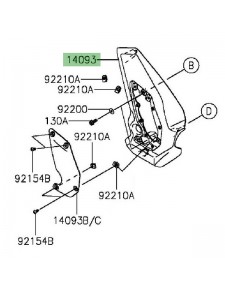 Cache pivot Kawasaki Vulcan S (2015 et +)