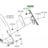 Habillage sous réservoir droite Kawasaki Vulcan S (2015 et +) | Réf. 140930107