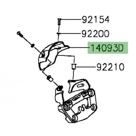 Protection de compteur Kawasaki Vulcan S (2015 et +) | Réf. 140930128