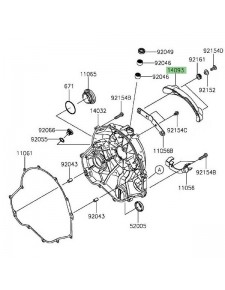 Protection carter d'embrayage Kawasaki Vulcan S (2015 et +)