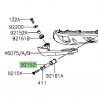 Entretoise poignée passager Kawasaki Er-6n (2012-2016)