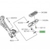 Rondelle frein repose-pieds passager Kawasaki | Réf. 320850801