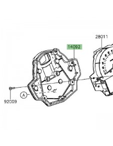 Dessous de compteur Kawasaki Vulcan S (2015 et +) | Réf. 140920865