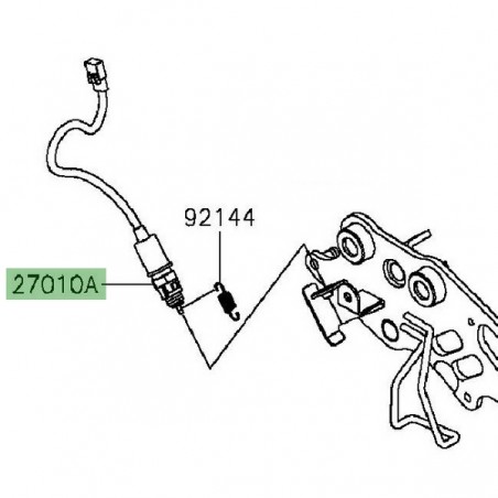 Contacteur de frein arrière Kawasaki Vulcan S (2015 et +) | Réf. 270100760