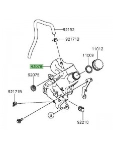 Vase d'expansion Kawasaki Vulcan S (2015 et +)