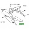 Garde-boue arrière Kawasaki Z125 (2019-2024)