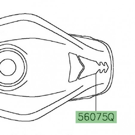 Protection de réservoir Kawasaki Z125 (2019-2021) | Réf. 560757427