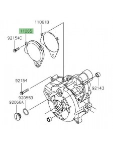 Couvercle carter d'alternateur Kawasaki Z125 (2019-2024) | Réf. 110650342