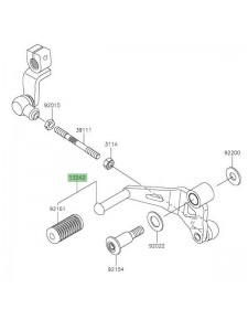 Sélecteur de vitesse Kawasaki 132420159 | Moto Shop 35