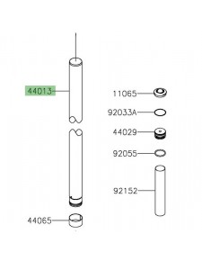 Tube de fourche Kawasaki 440130228