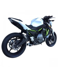 Ligne complète Ixil Dual Hyperlow XL Black Édition Kawasaki Z650 (2017-2019) | Réf. XK7353XB