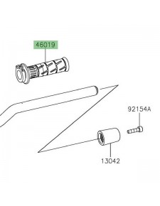 Poignée de gaz Kawasaki 460190079