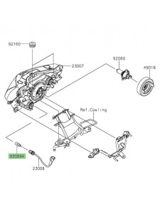 Veilleuse (12V/5W) optique avant Kawasaki Z125 (2019-2021) | Réf. 920690081