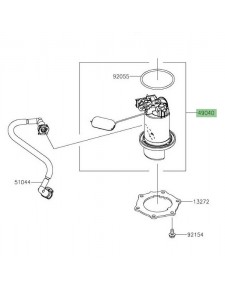 Pompe à essence d'origine Kawasaki 490400773 | Moto Shop 35