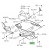 Habillage sous réservoir Kawasaki Z400 (2019-2023)