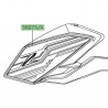 Autocollant écope de réservoir Kawasaki Z400 (2019-2023)