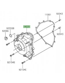 Carter d'alternateur Kawasaki 140310618 | Moto Shop 35