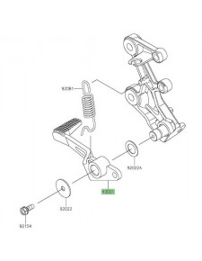 Pédale de frein Kawasaki 430010756 | Moto Shop 35