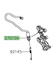 Contacteur de frein arrière Kawasaki 270100863 | Moto Shop 35