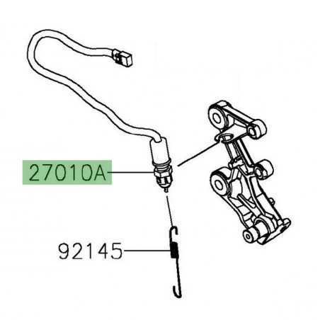 Contacteur de frein arrière Kawasaki 270100863 | Moto Shop 35