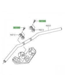 Vis de fixation M8x30 Kawasaki 921543840 | Moto Shop 35