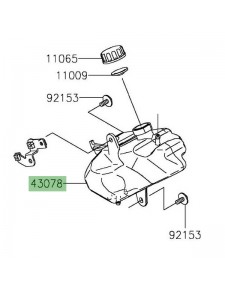 Vase d'expansion Kawasaki 430780605 | Moto Shop 35