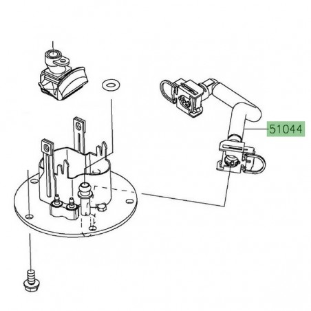 Durite d'essence Kawasaki 510440843 | Moto Shop 35