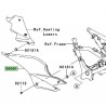 Habillage latéral Kawasaki Ninja 250R (2008-2012)