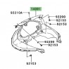 Entourage bloc compteur Kawasaki Ninja 250R (2008-2012)