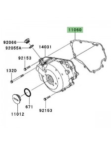 Joint d'étanchéité carter d'alternateur Kawasaki Ninja 250R (2008-2012) | Réf. 110601920