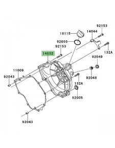 Carter d'embrayage Kawasaki Ninja 250R (2008-2012) | Réf. 140320095