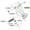 Platine repose-pieds arrière Kawasaki Ninja 250R (2008-2011)