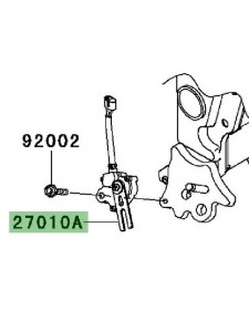 Contacteur de béquille Kawasaki Ninja 250R (2008-2010) | 270101455