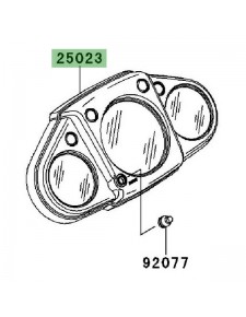 Dessus de compteur Kawasaki Ninja 250R (2008-2012)