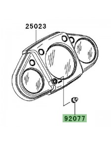 Bouton de compteur Kawasaki Ninja 250R (2008-2012) | Réf. 920770010