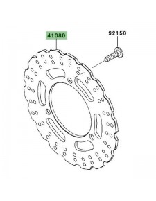 Disque de frein arrière Kawasaki Ninja 250R (2008-2012)