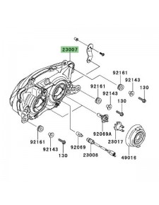 Optique avant d'origine Kawasaki Ninja 250R (2008-2012) | Réf. 230070122