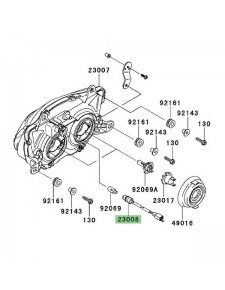 Prise ampoule veilleuse optique avant Kawasaki Ninja 250R (2008-2012) | Réf. 230080082