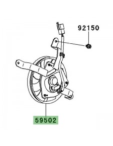 Ventilateur Kawasaki Ninja 250R (2008-2012)