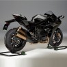 Couvertures chauffantes noires Kawasaki Ninja H2 (2015 et +) | Réf. 207TYR0002BB